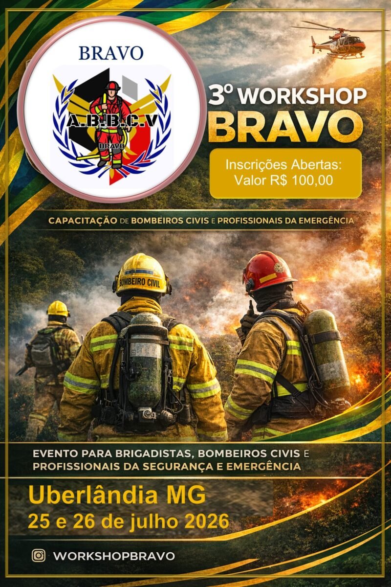 3º WORKSHOP BRAVO 2026 – Inscrições Abertas