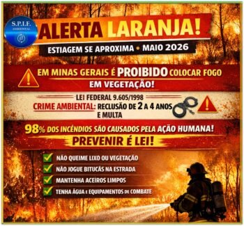 CAMPANHA DE PREVENÇÃO A INCÊNDIOS FLORESTAIS – ESTIAGEM 2026