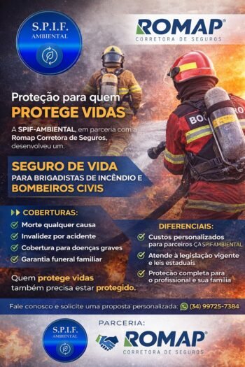 Seguro de Vida para Brigadistas e Bombeiros Civis – ROMAP
