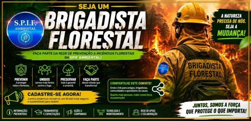 CONVITE PARA BRIGADISTAS FLORESTAIS