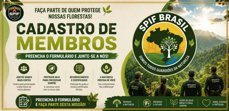 CADASTRO DE MEMBROS SPIF BRASIL