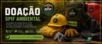 DOAÇÃO PARA BRIGADA FLORESTAL