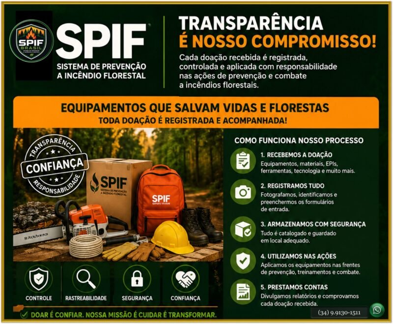 ENTRADA DE DOAÇÕS EQUIPAMENTOS E EPIS