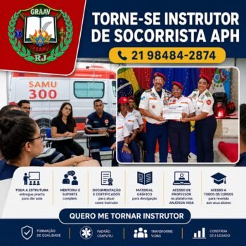 CURSO DE INSTRUTOR EM ATENDIMENTO PRÉ-HOSPITALAR (APH) – INSCRIÇÃO