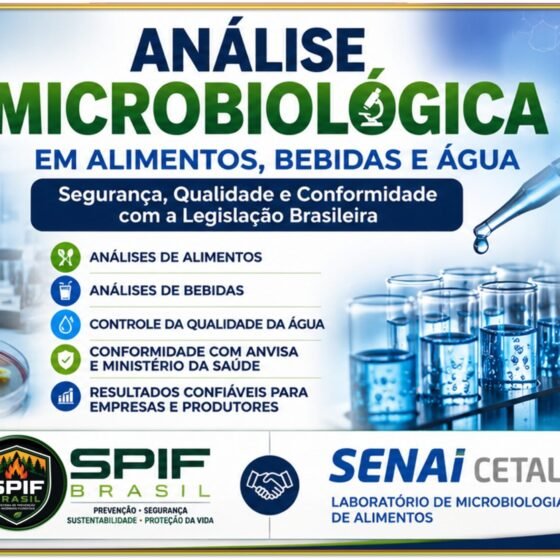 Análise Microbiológica de Alimentos, Água e Bebidas em Uberlândia MG