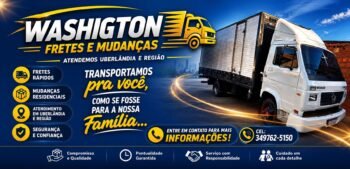 Mudança e Fretes em Uberlândia e Região – Washington Fretes e Mudanças