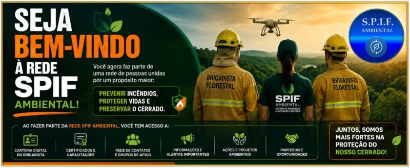 Seja Bem-vindo(ª) à Rede SPIF AMBIENTAL